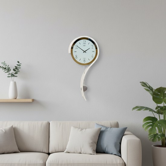 Kyvadlové hodiny Adler 20216 bílé