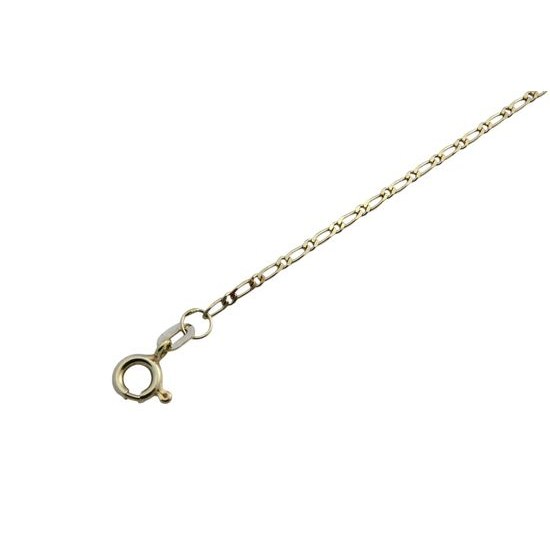 Zlatý 585/1000 řetízek figaro 1107