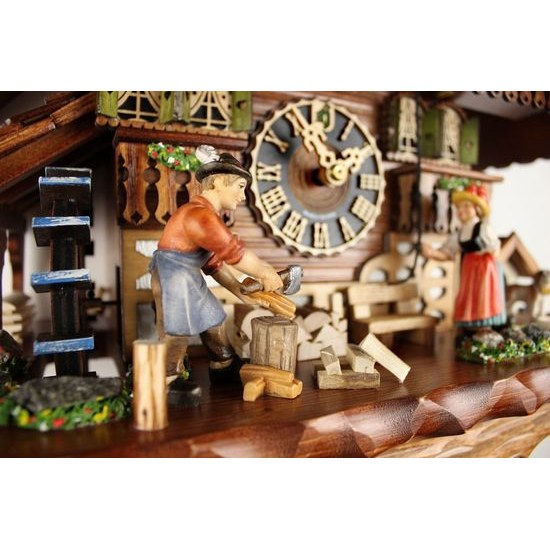 Hones 8621T - Mechanické 8-denní kukačky s pohyblivými prvky a automatickým nočním vypínáním zvuků