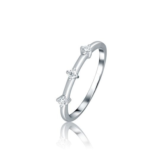 Prsten JVD 925/1000 stříbrný SVLR1173X61BI