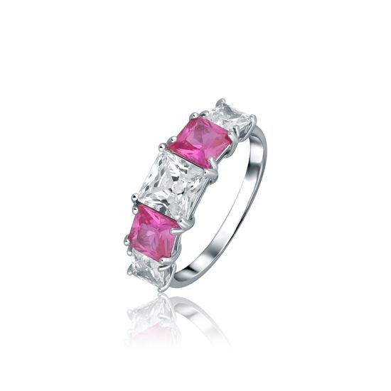 Prsten JVD SVLR1261XK6BR stříbrný