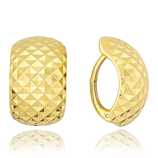 MINET Elegantní zlaté náušnice Au 585/1000 1,85g