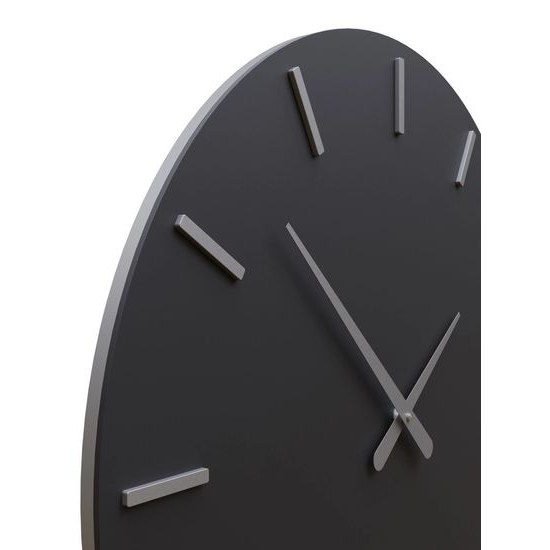 Hodiny CalleaDesign 10-203-5 Smarty line 60 cm černá