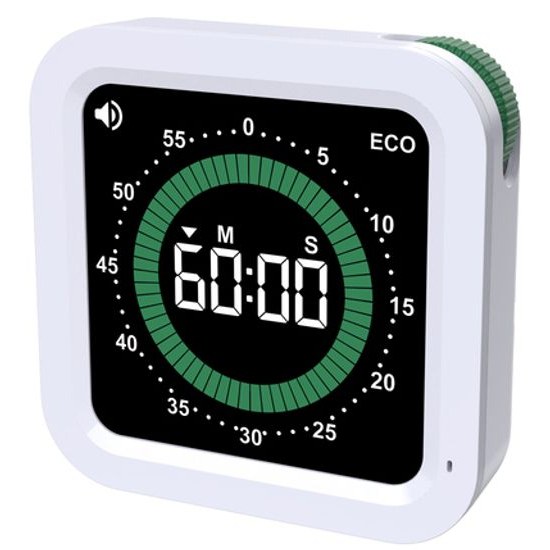 JVD DM285.2 - Digitální minutka a stopky se zelenou stupnicí na displeji