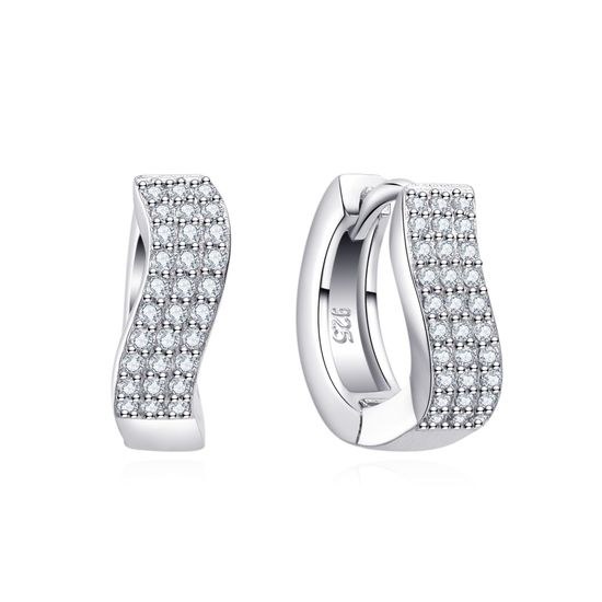 MOISS stříbrné náušnice