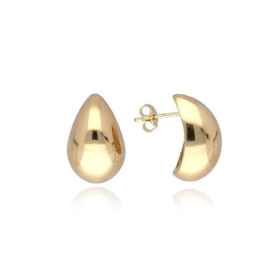 MOISS náušnice ze žlutého zlata