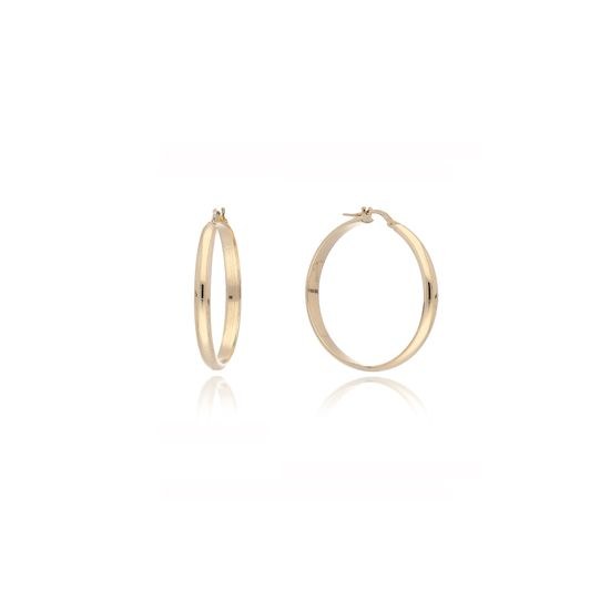 MOISS náušnice ze žlutého zlata