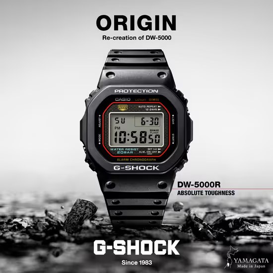 Hodinky Casio G-SHOCK DW-5000R-1AER