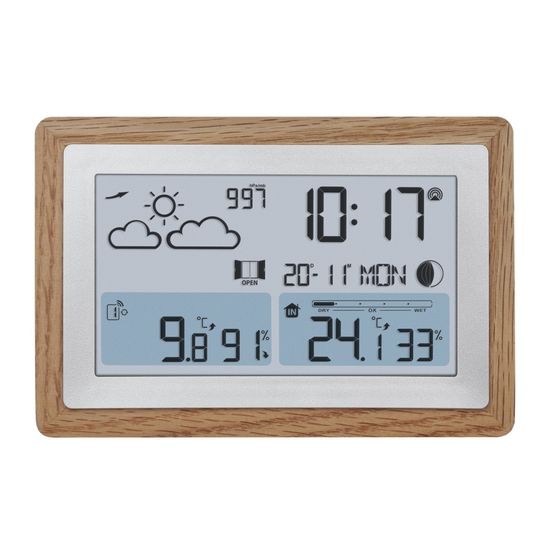 TFA 35.1167.54 - Domácí meteostanice s předpovědí počasí OAK