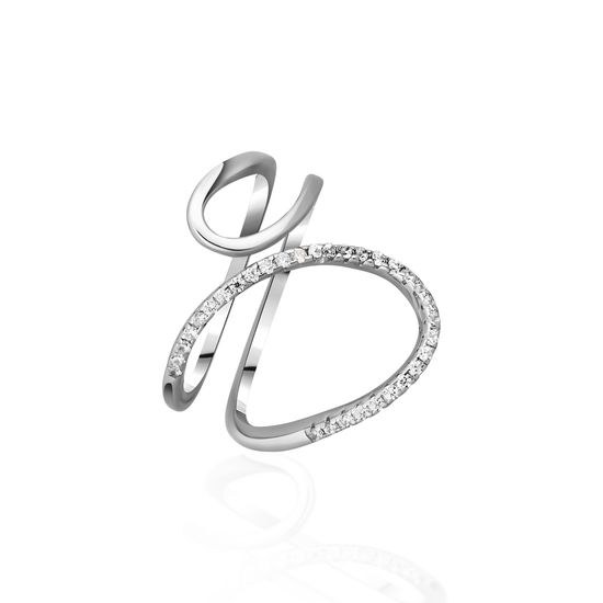 Prsten JVD 925/1000 stříbrný