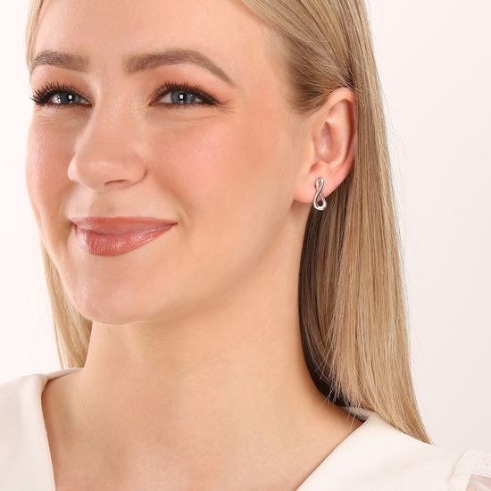 Náušnice JVD SVLE0676S610000 stříbrné