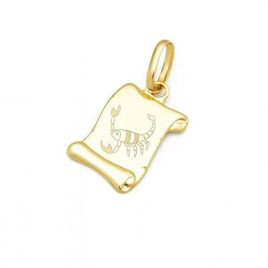 Zlatý přívěsek zvěrokruh Štír