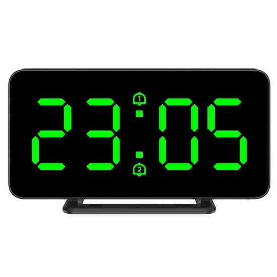 JVD SB3216.1 - Stále svítící budík včetně síťového adaptéru