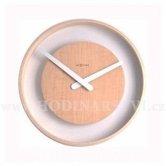 Hodiny NEXTIME 3046 30cm Wood loop