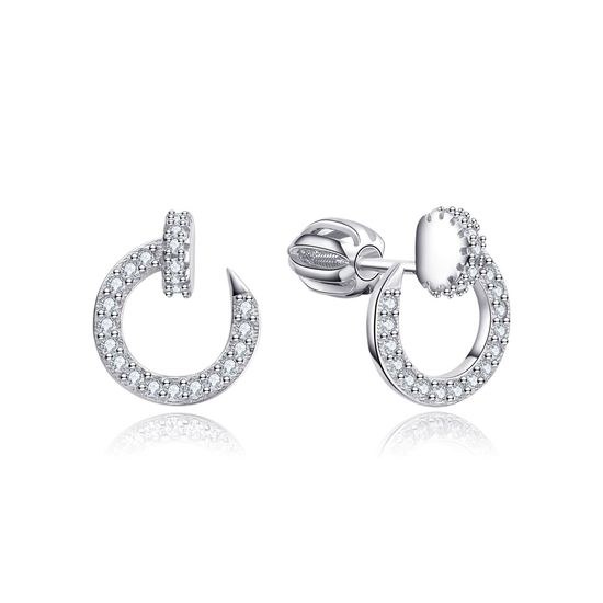 MOISS stříbrné náušnice