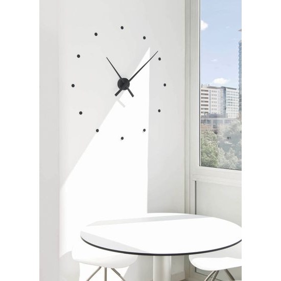 Hodiny Nomon OJ černé 80cm