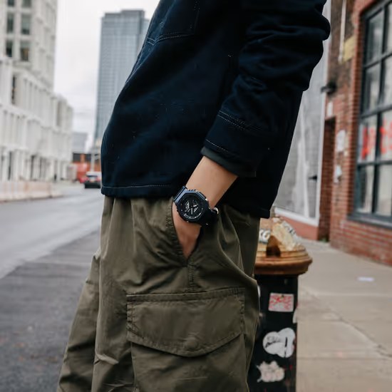 Hodinky Casio G-SHOCK GA-2100BCE-1AER