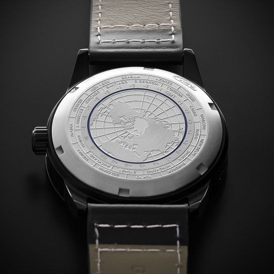 Hodinky PRIM Sport Tritium 25 - World Timer W91P.13238.B