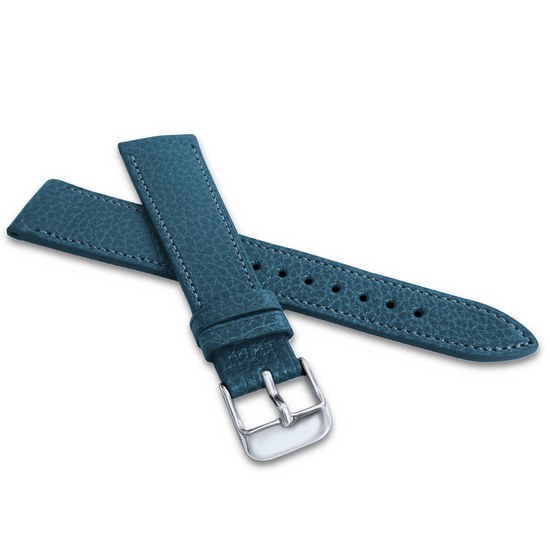 LAVVU Modrý prošitý řemínek MEDITERRA z luxusní kůže Top Grain - 18