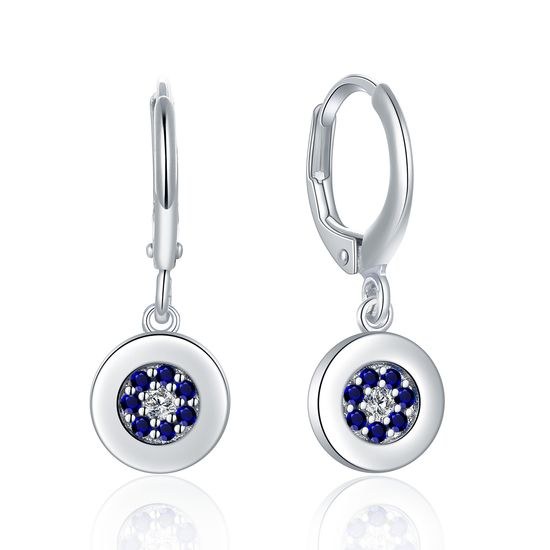 MOISS stříbrné náušnice KVĚTINA