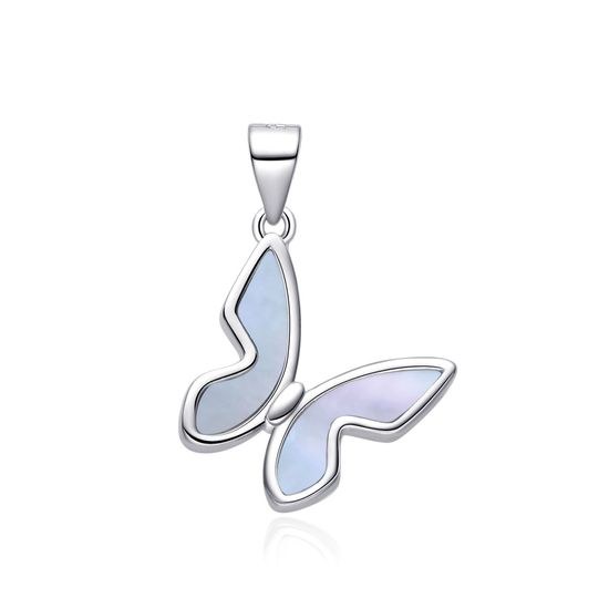 MOISS stříbrný přívěsek MOTÝL