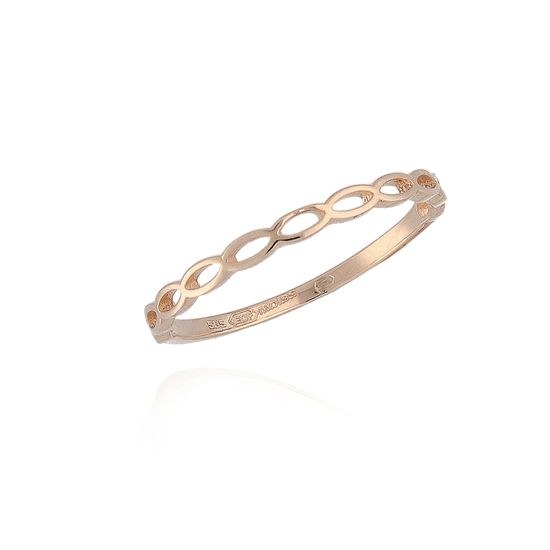 MOISS prsten z růžového zlata