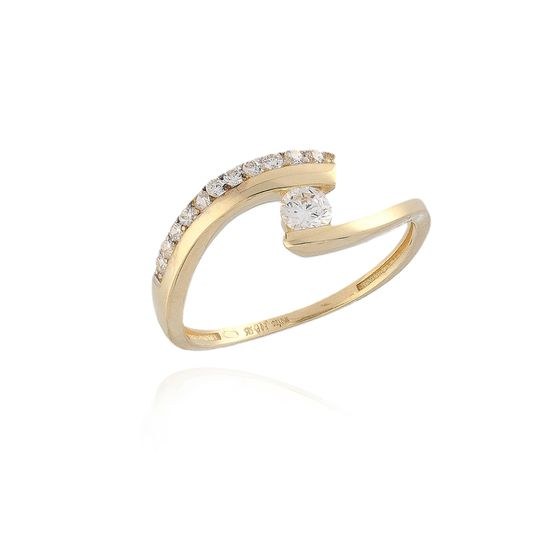 MOISS prsten ze žlutého zlata