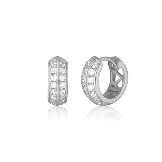 Náušnice JVD SVLE3213XH2BI00 stříbrné