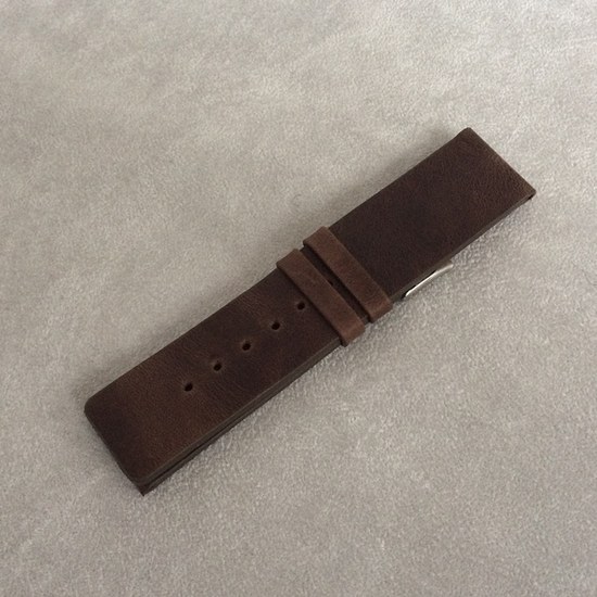 Řemínek LAVVU PLAIN z luxusní kůže Top Grain LSCUC24