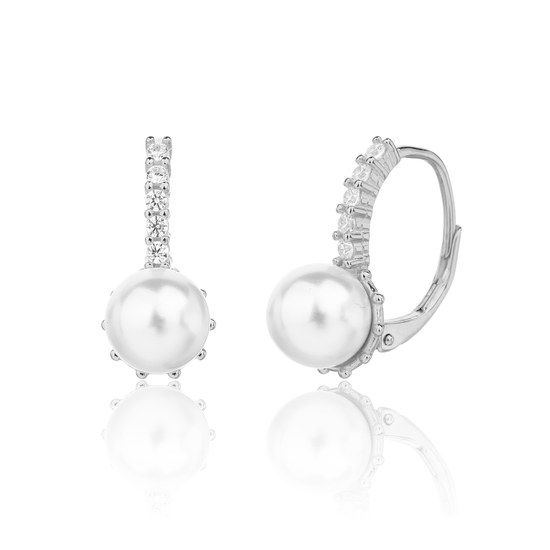 Náušnice JVD SVLE3385XJ6BP00 stříbrné