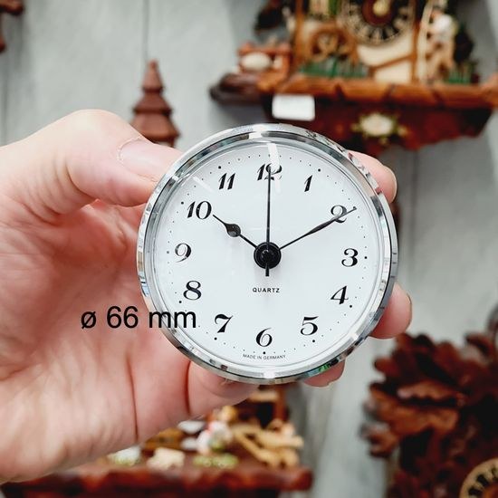 Hodiny na zabudování o průměru od 35 mm do 106 mm