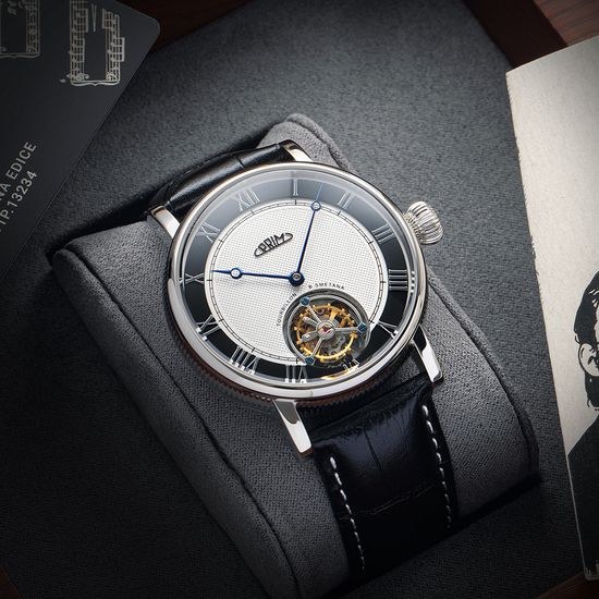 Hodinky PRIM Tourbillon Bedřich Smetana W91P.13234.B