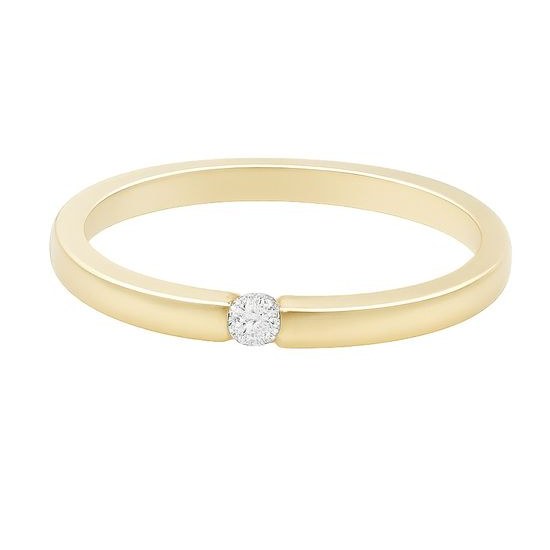 Zlatý 585/1000 prsten s kamenem NR272