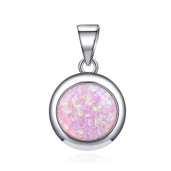 MOISS stříbrný přívěsek OPÁL