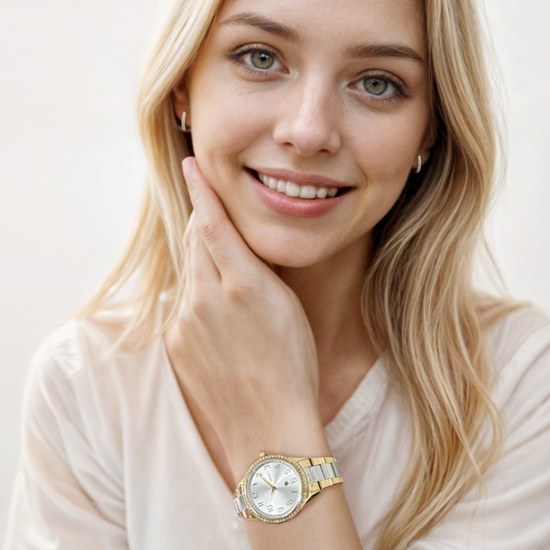 MINET Dámské hodinky Avenue s čísly MWL5318