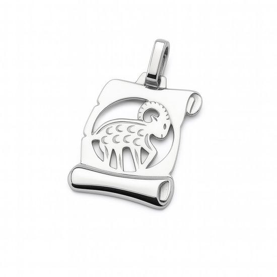 Stříbrný přívěs zvěrokruh Beran pergamen