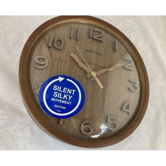 Hodiny Rhythm CMG145NR06 - nástěnné nebo stolní hodiny s tichým chodem