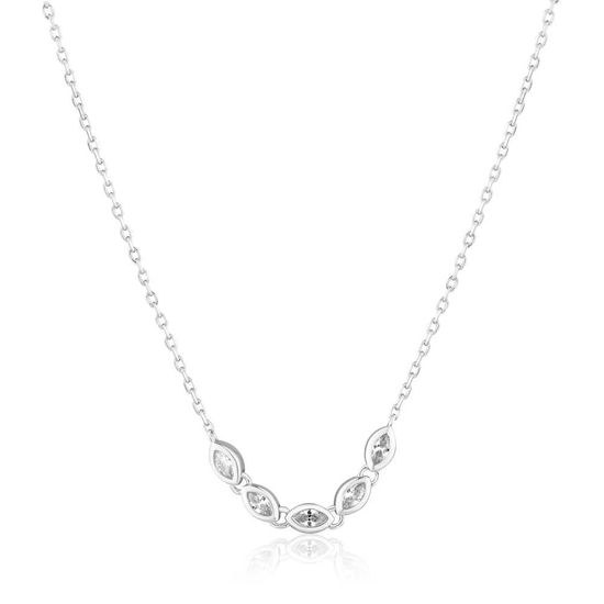 Stříbrný náhrdelník JVD 925/1000 SVLN1003S61BI45