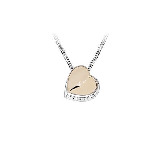 MOISS stříbrný přívěsek SRDCE