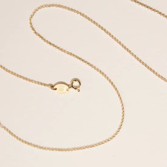 Stříbrný zlacený řetízek Victoria Cruz A0003-45DG