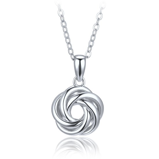 MINET Decentní stříbrný náhrdelník