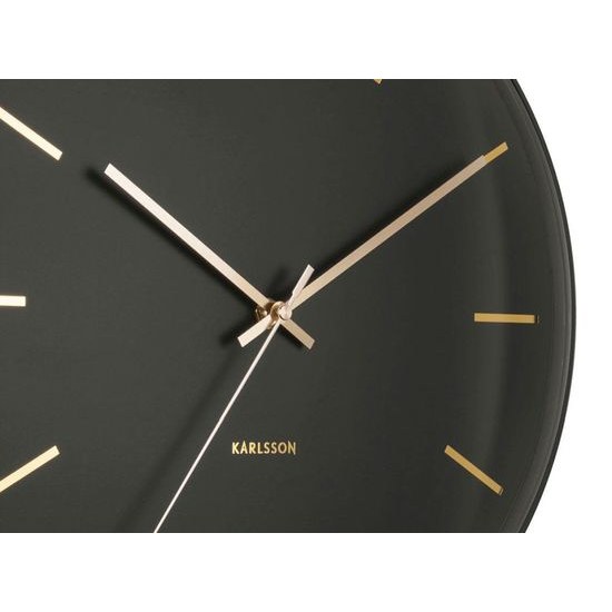 Designové nástěnné hodiny Karlsson KA5840BK 40cm