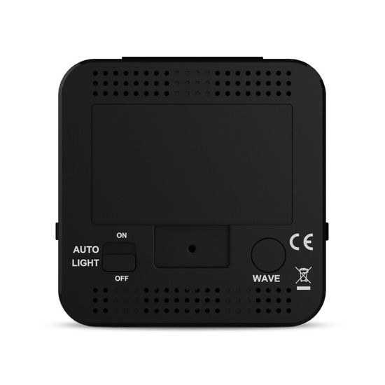 Digitální budík s měřením vnitřní teploty a rel. vlhkosti GARNI 138B