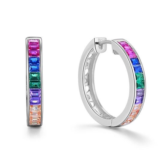 MOISS stříbrné náušnice