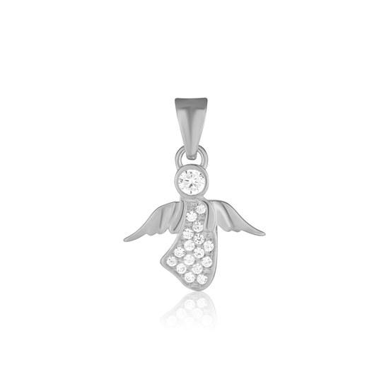 Přívěsek JVD SVLP0933SD5BI00 stříbrný