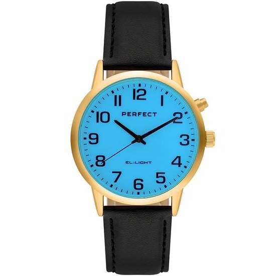 Pánské hodinky Perfect s osvětlením EL001W-04