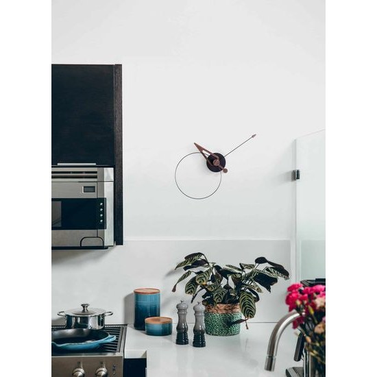 Designové nástěnné hodiny Nomon Pico BW 40cm