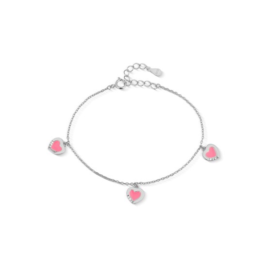 Náramek JVD stříbrný