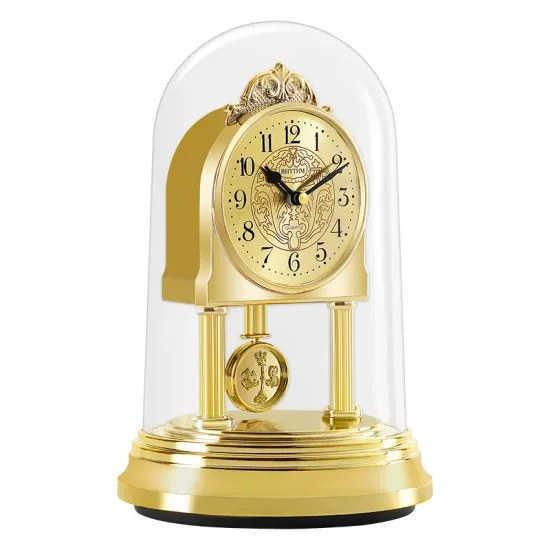 Rhythm 4RP777WR18 - Stolní hodiny s pohyblivou ozdobou