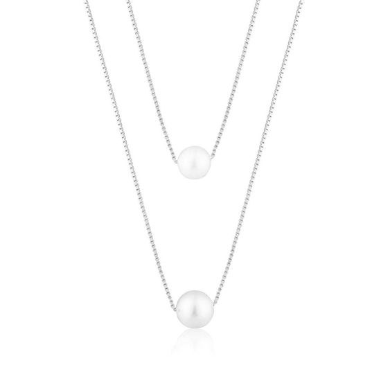 Stříbrný náhrdelník JVD 925/1000 SVLN0728XH2P145